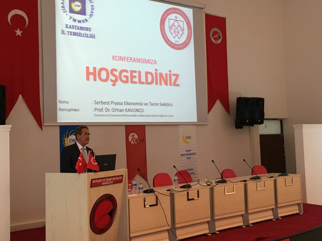 KONFERANS: SERBEST PİYASA EKONOMİSİ VE TARIM SEKTÖRÜ