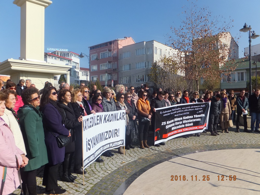 KIRKLARELİ DEMOKRATİK KADIN PLATFORMUNDAN BASIN AÇIKLAMALARI