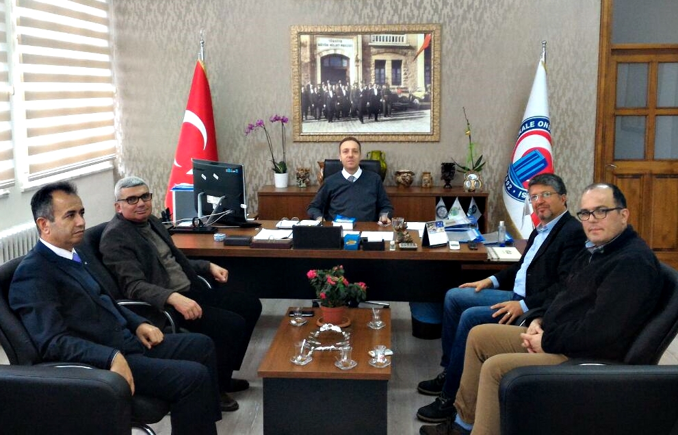 I8 MART ÜNİVERSİTESİ ZİRAAT FAKÜLTESİ DEKANINI ZİYARET ETTİK