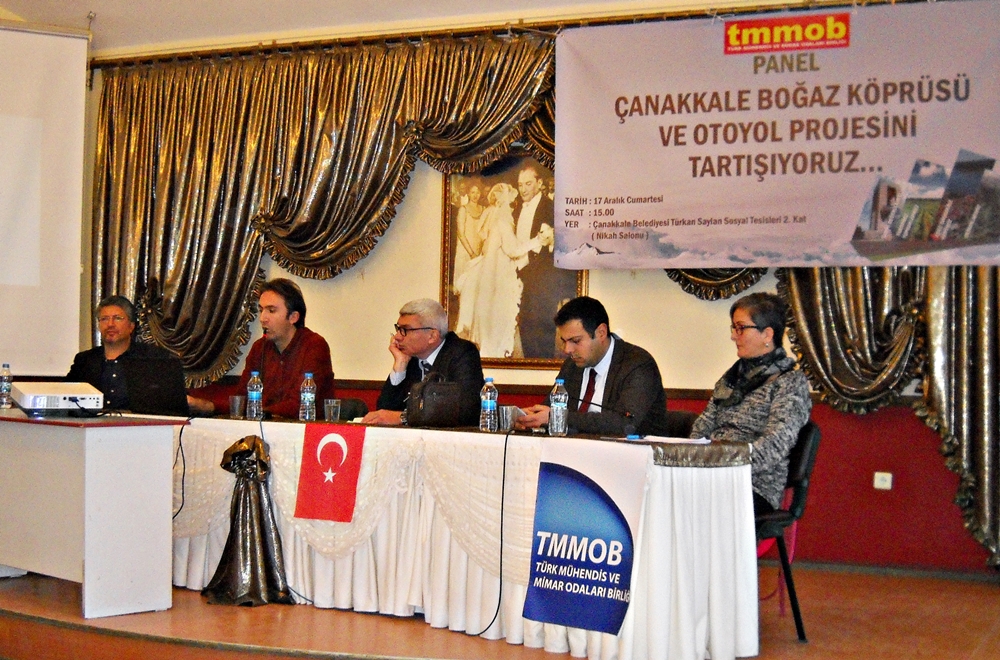 ÇANAKKALE BOĞAZ KÖPRÜSÜNÜ VE OTOYOL PROJESİNİ TARTIŞIYORUZ.