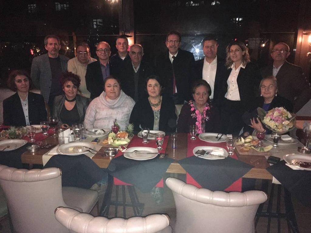 VALİ YARDIMCISI SAYIN ÖMER FARUK GÜNAY`A VEDA YEMEĞİ 