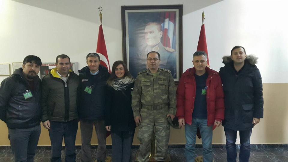 MAMAK EĞİTİM ALAY KOMUTANI`NI ZİYARET ETTİK