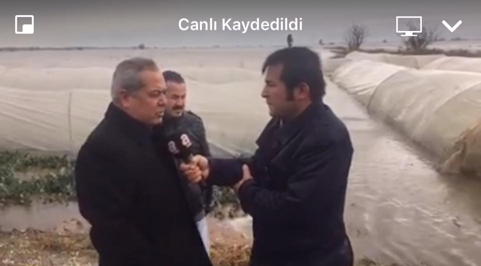 HABER TV MUHABİRİ İLE  SEL FELAKETİ ZARARI ÜZERİNE RÖPORTAJ