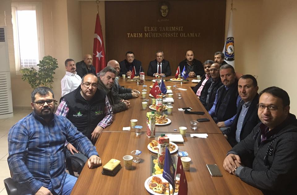 MERSİN GAZETECİLER CEMİYETİNİN ŞUBEMİZİ ZİYARETİ