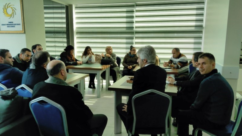 ORGANİK TARIM KONROL SERTİFİKASINA SAHİP ÜYELERİMİZLE TOPLANTI