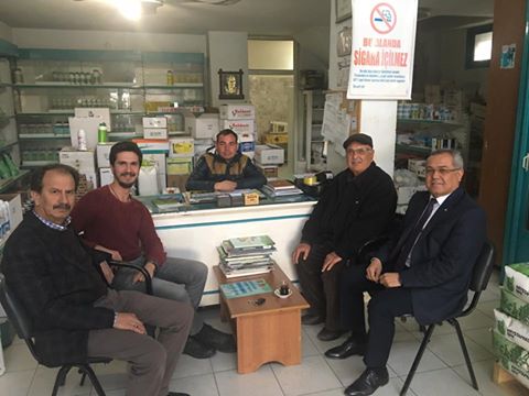 TARSUS`TA ZİRAİ İLAÇ BAYİNİ ZİYARET ETTİK