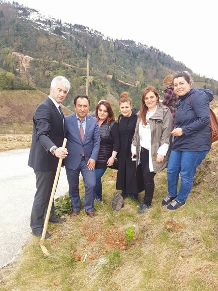 AĞAÇ DİKME PROGRAMINA KATILDIK