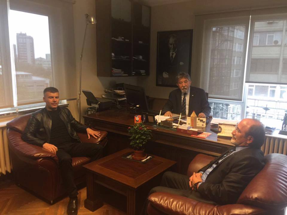 VAN ŞUBE BAŞKANI`NIN ZİYARETİ
