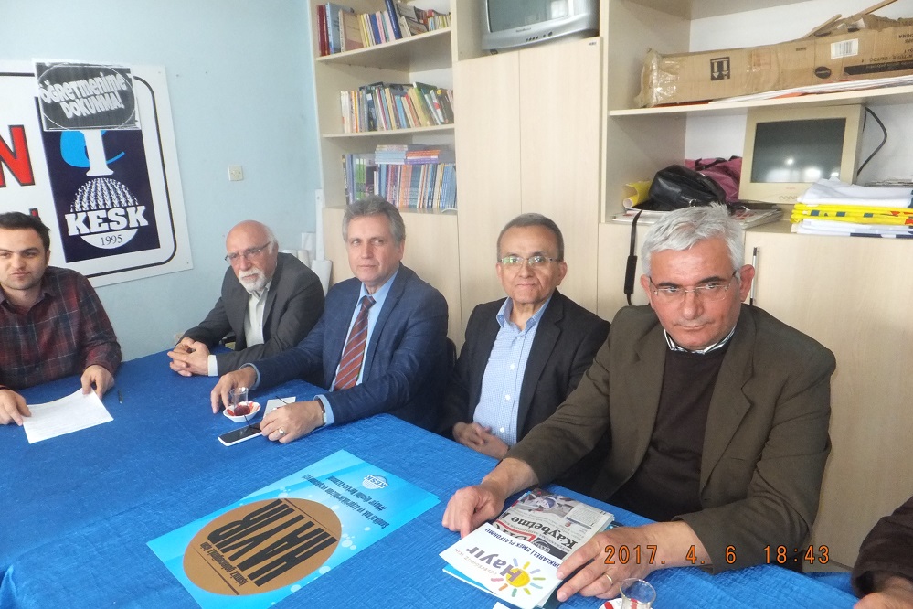 KIRKLARELİ EMEK PLATFORMU TOPLANTI VE BASIN AÇIKLAMASI