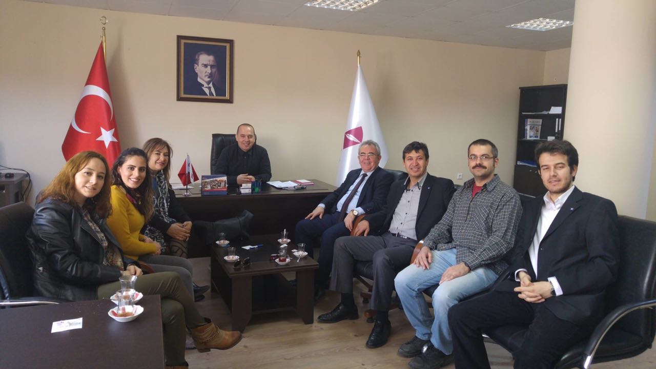 KATİP ÇELEBİ ÜNİVERSİTESİ SU ÜRÜNLERİ FAKULTESİ DEKANINI ZİYARET ETTİK