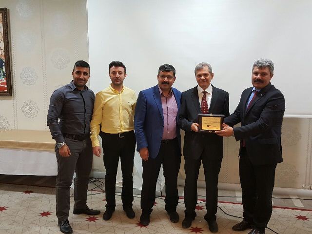 PROF. DR. MEVLÜT MÜLAYİM' İN EMEKLİLİK TÖRENİNE KATILDIK.