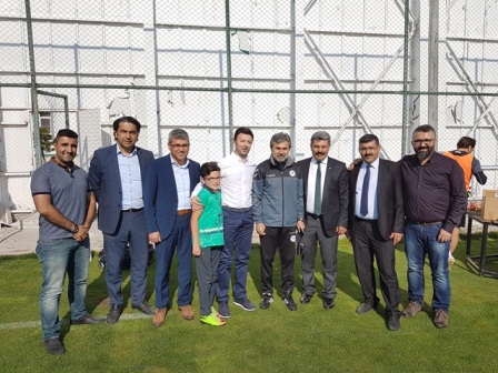 KONYASPOR`A MORAL ZİYARETİ