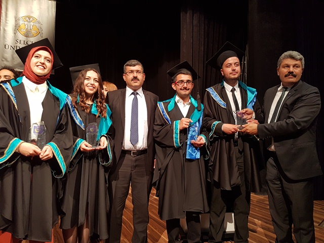 ZİRAAT FAKÜLTESİ MEZUNİYET TÖRENİNE KATILDIK