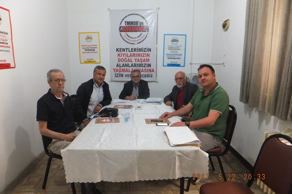 TMMOB KIRKLARELİ İKK TOPLANTISI VE TMMOB İKK ADINA KIRKLARELİ ÇEVRE ŞEHİRCİLİK İL MÜDÜRLÜĞÜ ZİYARETİ
