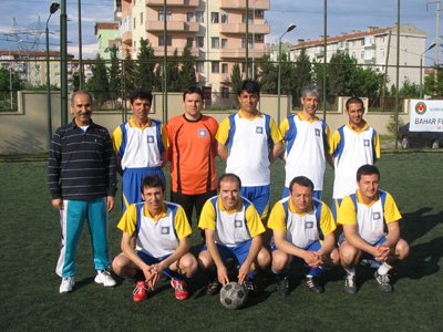 EDİRNE'DE FUTBOL TURNUVASINDA BİRİNCİ OLDUK