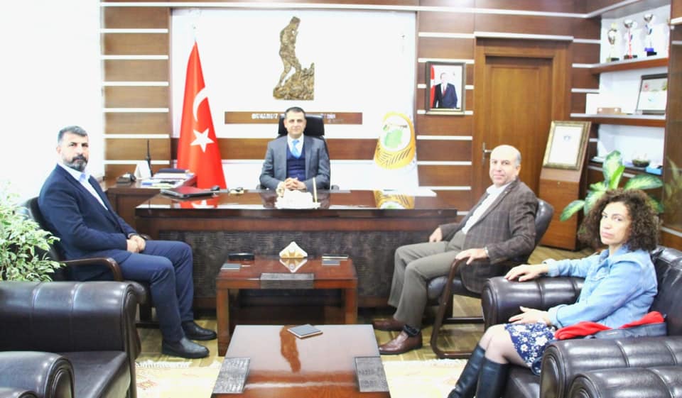 MERSİN ORMAN BÖLGE MÜDÜRÜ KENAN AKDUMAN'I MAKAMINDA ZİYARET