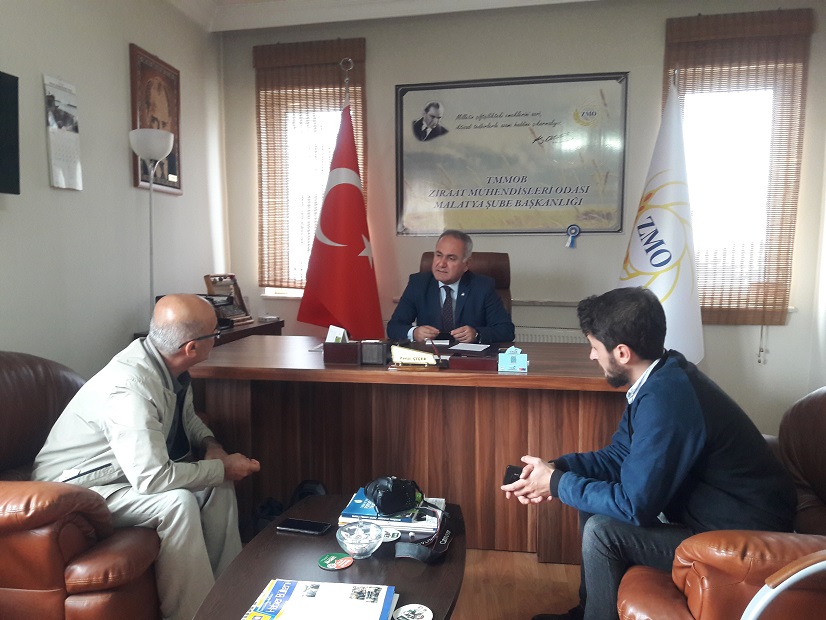 YEREL BASIN MUHABİRLERİ İLE RÖPORTAJ