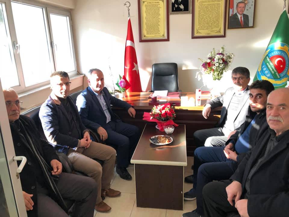 YEŞİLYURT ZİRAAT ODASI`NA ZİYARET