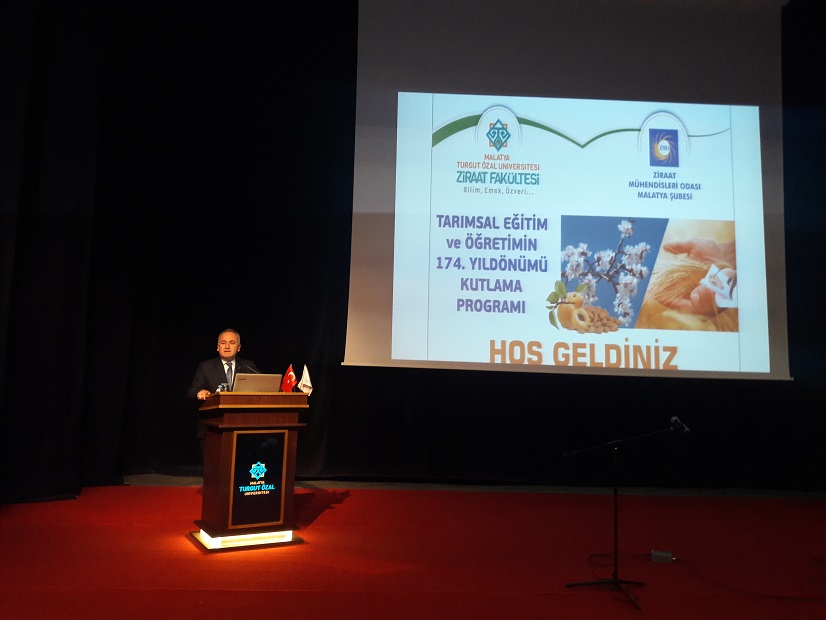 "TÜRKİYE'DE TARIM ÖĞRENİMİNİN 174. YIL DÖNÜMÜ" ETKİNLİĞİ 