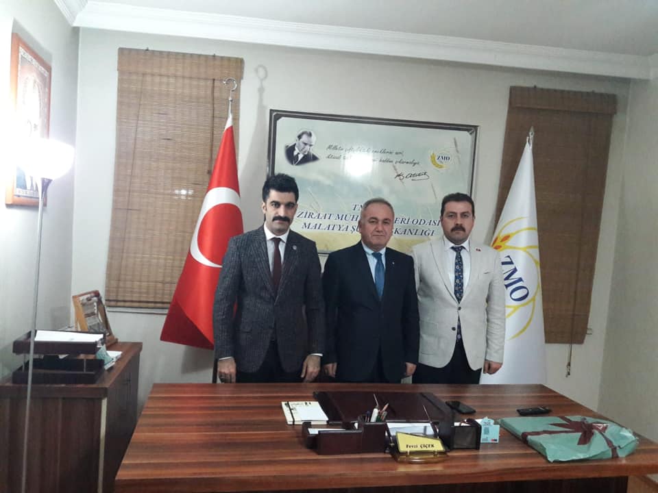 MALATYA ÜLKÜ OCAKLARI YÖNETİM KURULU`NUN ZİYARETİ