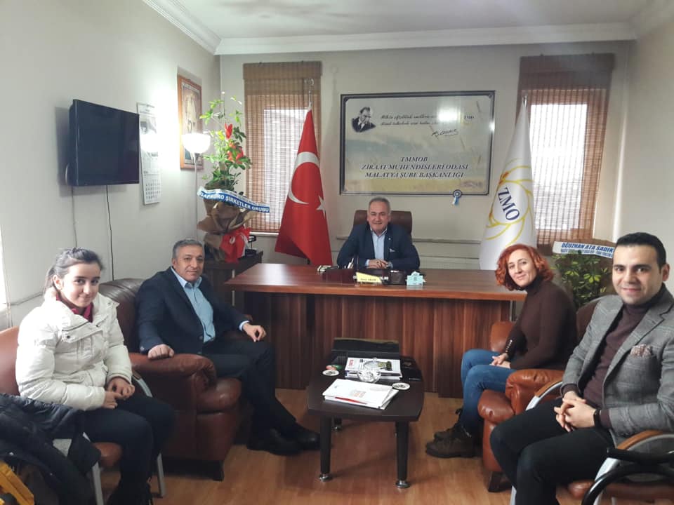 TEMA BAŞKANI VE YÖNETİMİ ODAMIZA HAYIRLI OLSUN ZİYARETİ