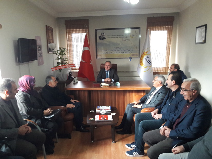 MALATYA BATTALGAZİ BELEDİYE BAŞKANI VE MECLİS ÜYELERİNİN ZİYARETİ
