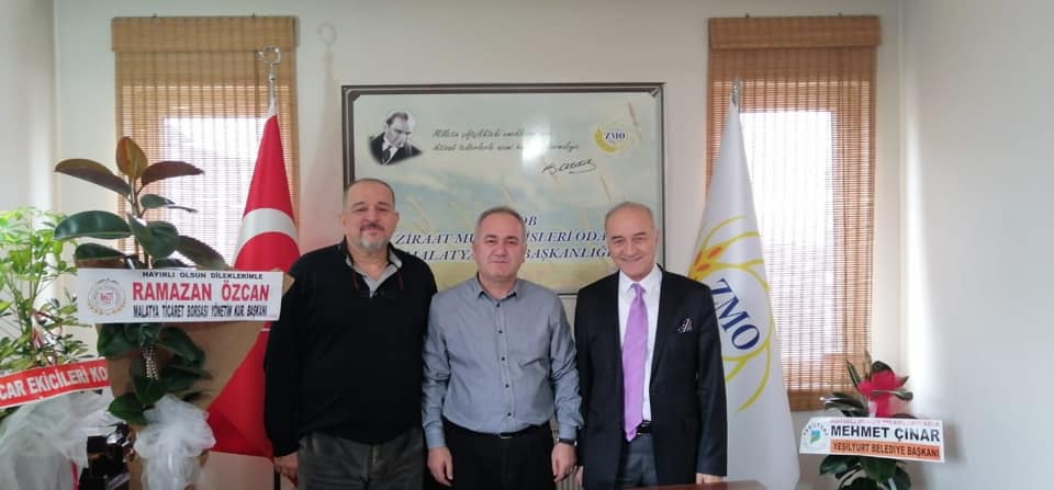 MALATYA DOĞANŞEHİR DERNEK BAŞKANI VE YÖNETİM KURULUNUN ZİYARETİ