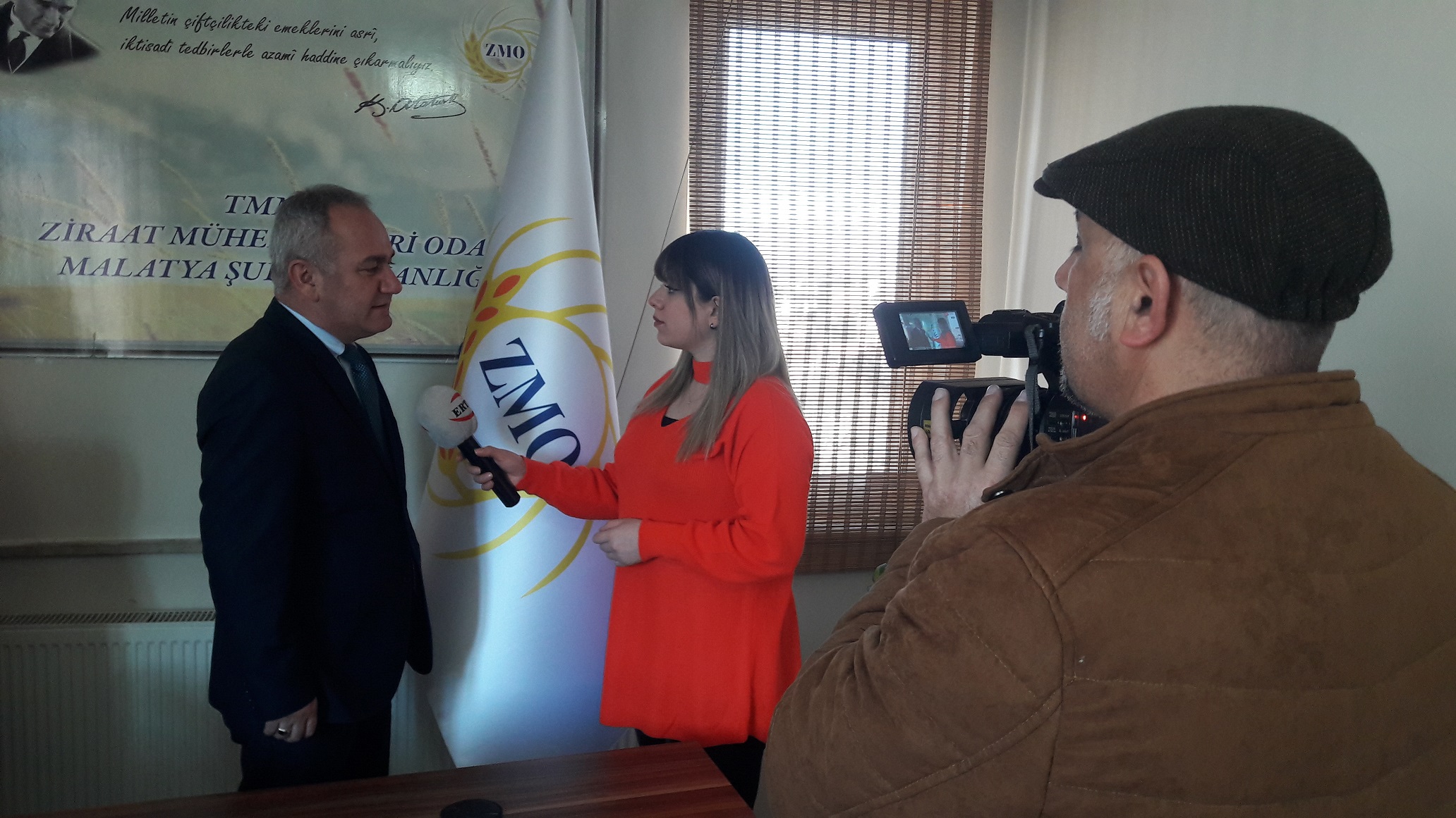 ERTV İLE ŞUBE BAŞKANIMIZ FEVZİ ÇİÇEK RÖPORTAJI