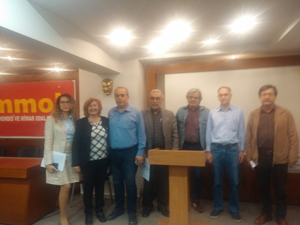 "TMMOB MÜHENDİS,MİMAR VE ŞEHİR PLANCILARI DAYANIŞMA GÜNÜ" BASIN AÇIKLAMASI 