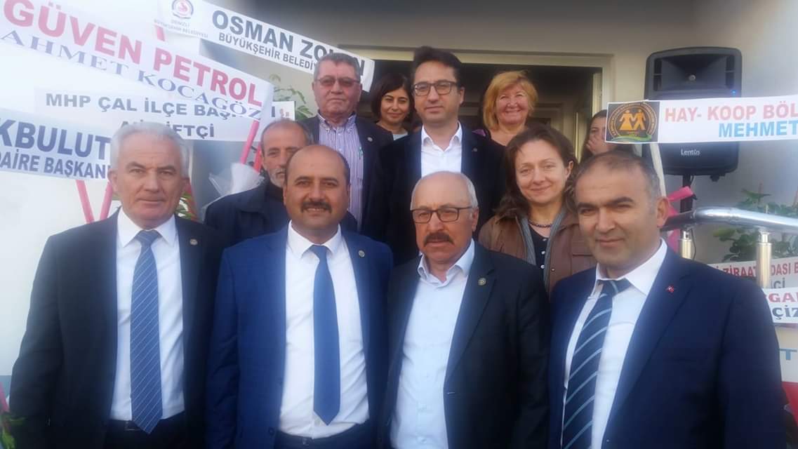ÇAL ZİRAAT ODASI AÇILIŞI