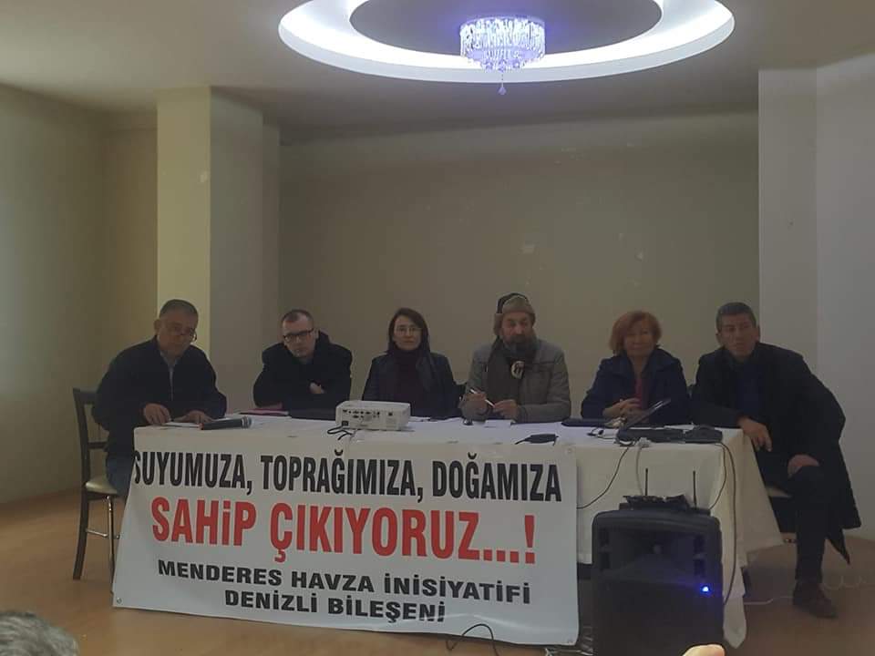 BÜYÜK MENDERES NEHRİNİN KİRLİLİĞİ KONULU HALK TOPLANTISI 