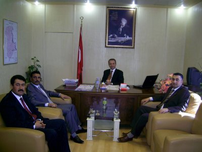 YÖNETİM KURULUMUZ NİZİP KAYMAKAMI'NI  ZİYARET ETTİ