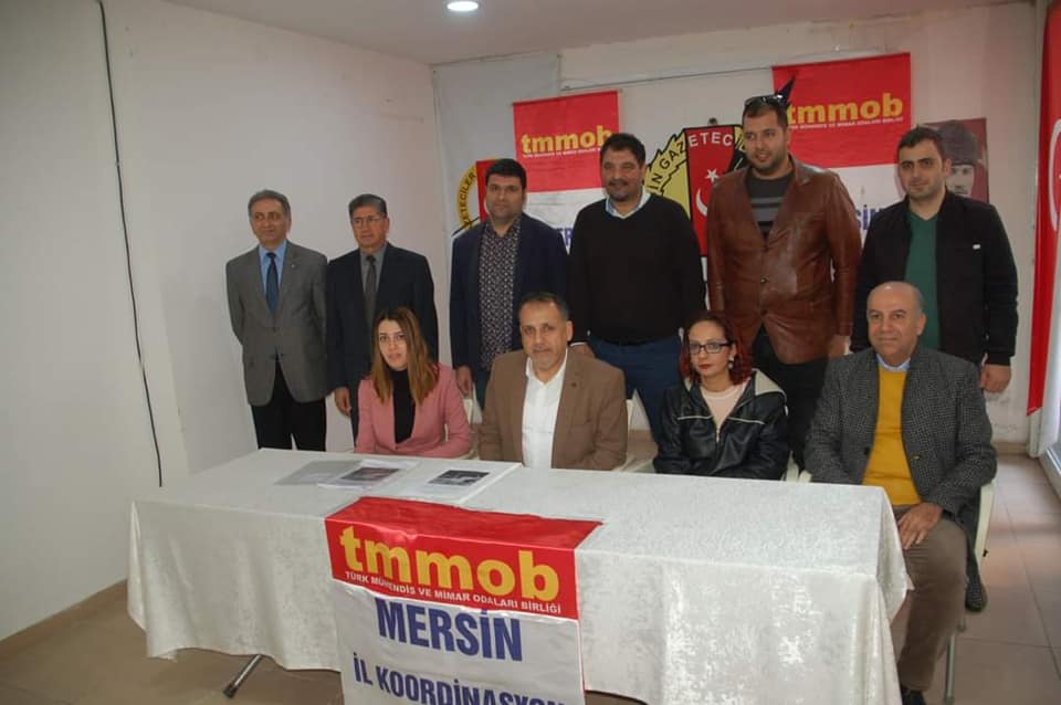 TMMOB MERSİN İL KOORDİNASYON KURULU OLARAK TAŞUCUNA YAPILMASI PLANLANAN TERSANE İNŞAATINA KARŞI