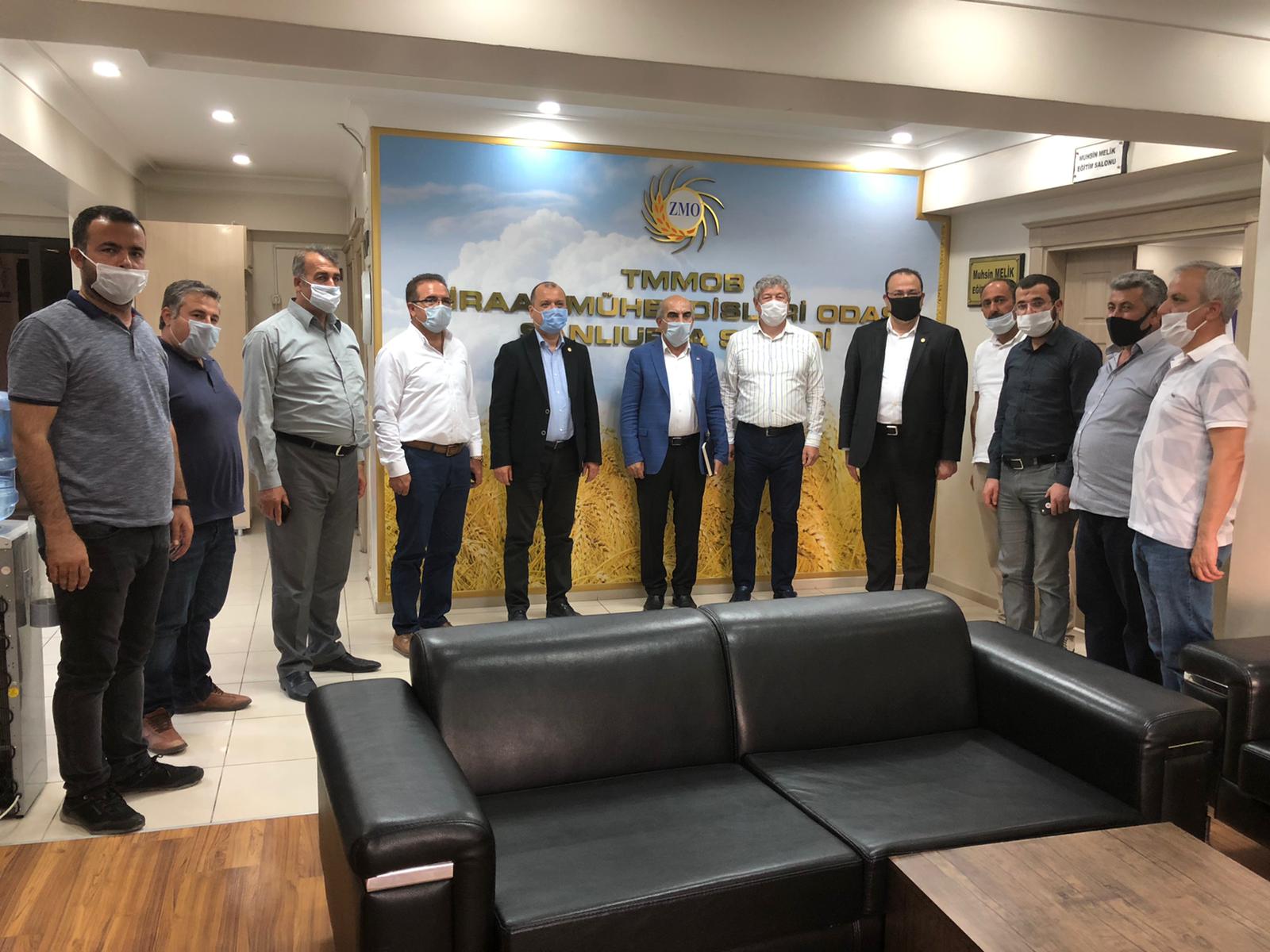 CHP HEYETİ`NİN ŞUBEMİZE ZİYARETİ