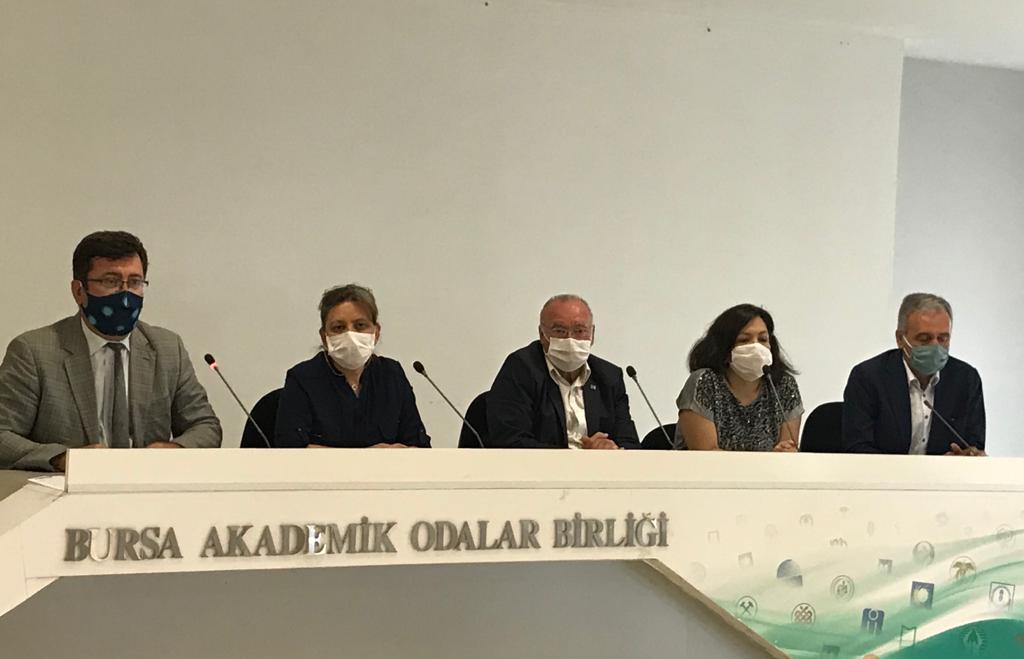 BURSADA YAŞANILAN SEL FELAKETİ İLE İLGİLİ BASIN AÇIKLAMASI DÜZENLENDİ.   