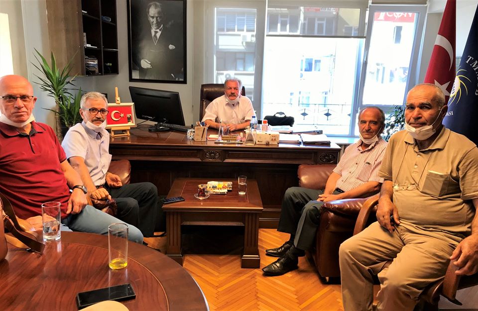 TÜRKİYE ZİRAATÇILAR DERNEĞİ`NİN ZİYARETİ