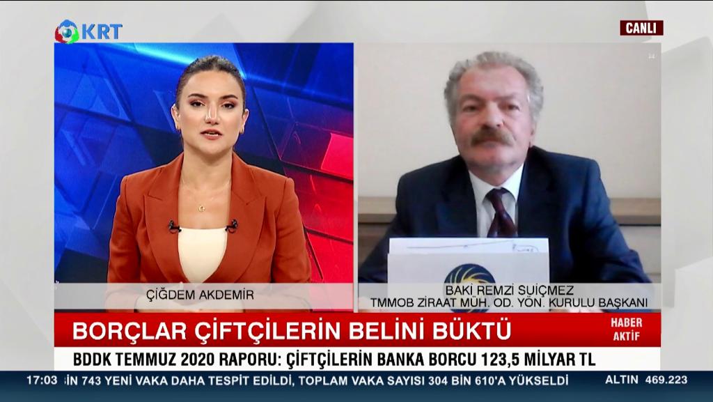 KRT TV- "HABER AKTİF" PROGRAMI