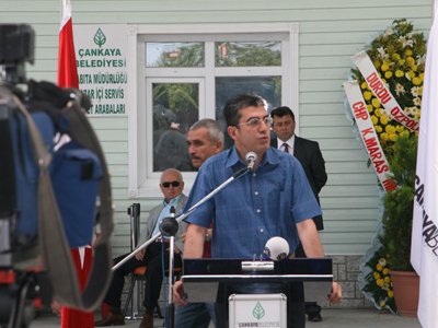 ORGANİK ÜRÜNLER PAZARININ AÇILIŞINA KATILDIK