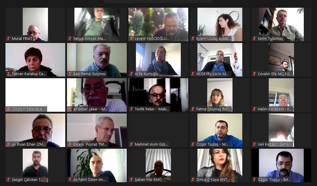 TMMOB 45. DÖNEM V. DANIŞMA KURULU TOPLANTISI GERÇEKLEŞTİRİLDİ