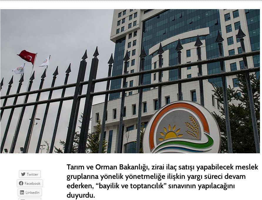 DOKUZ 8 HABER:YARGI SÜRECİ DEVAM EDERKEN TARIM VE ORMAN BAKANLIĞI'NDAN SINAV- 24 AĞUSTOS 2020 