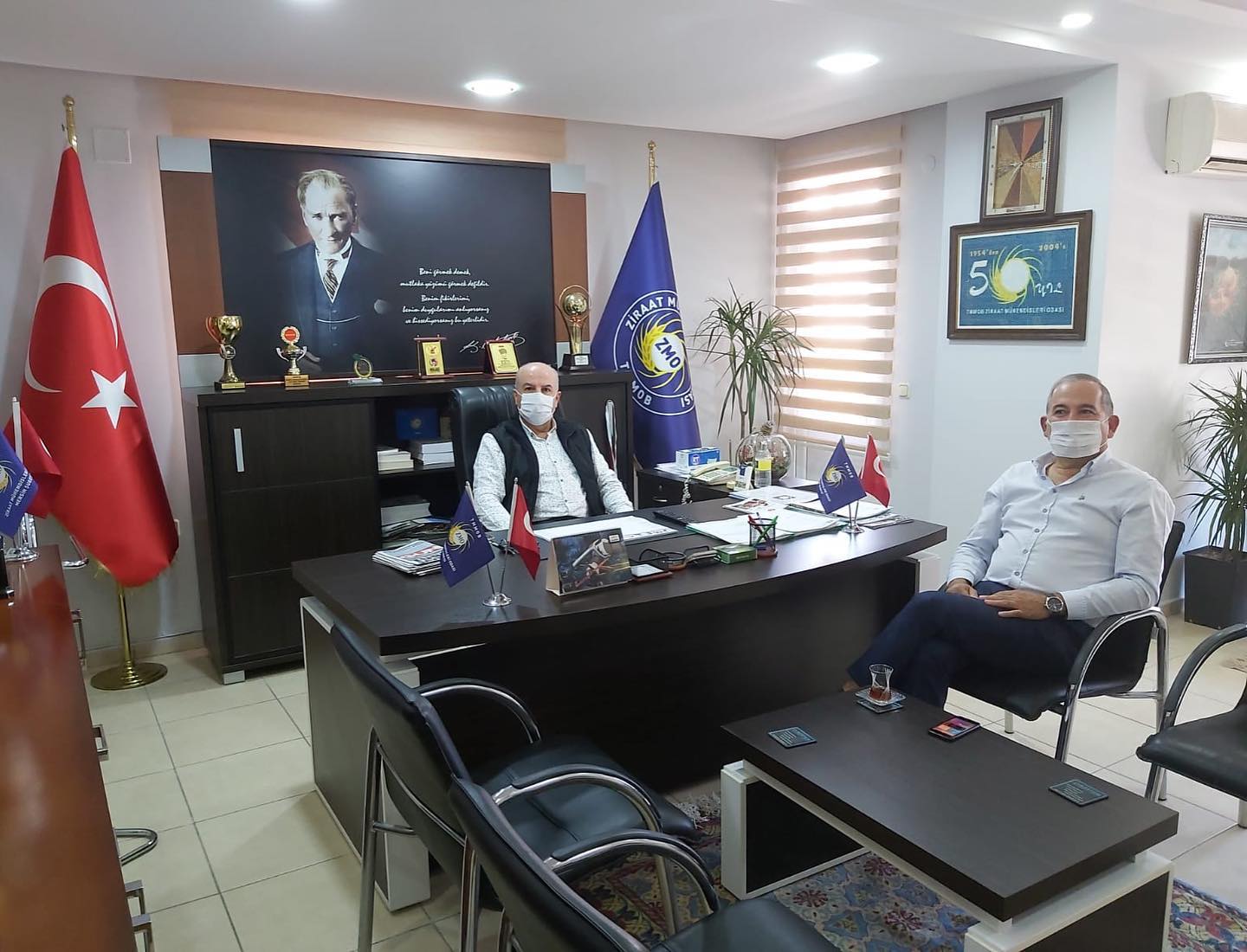 DURMUŞ DENİZ`İN ZİYARETİ