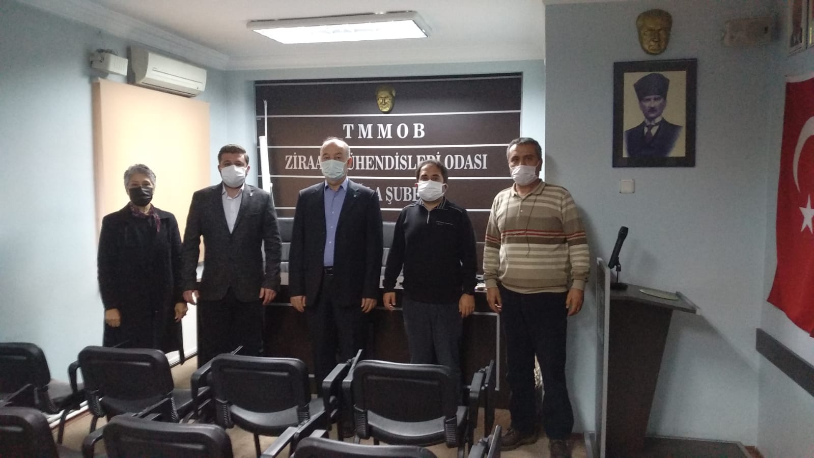 CHP MENTEŞE İLÇE BAŞKANLIĞINDAN ŞUBEMİZE ZİYARET
