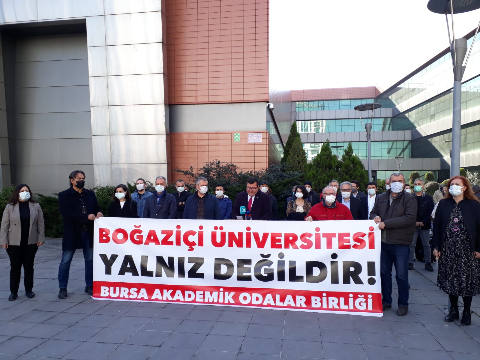 BAOB DÖNEM SÖZCÜLÜĞÜ "BOĞAZİÇİ ÜNİVERSİTESİ YALNIZ DEĞİLDİR" BASIN AÇIKLAMASI