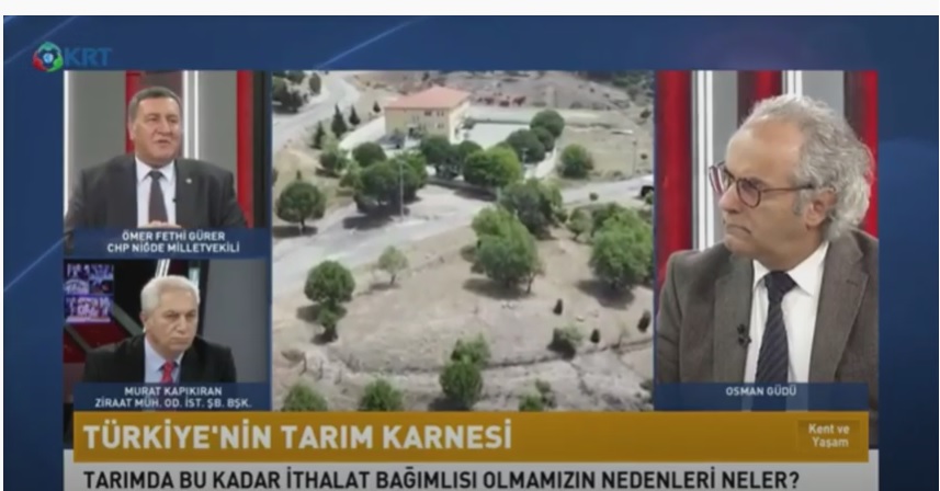 KRT KÜLTÜR TV - "KENT VE YAŞAM" PROGRAMI 