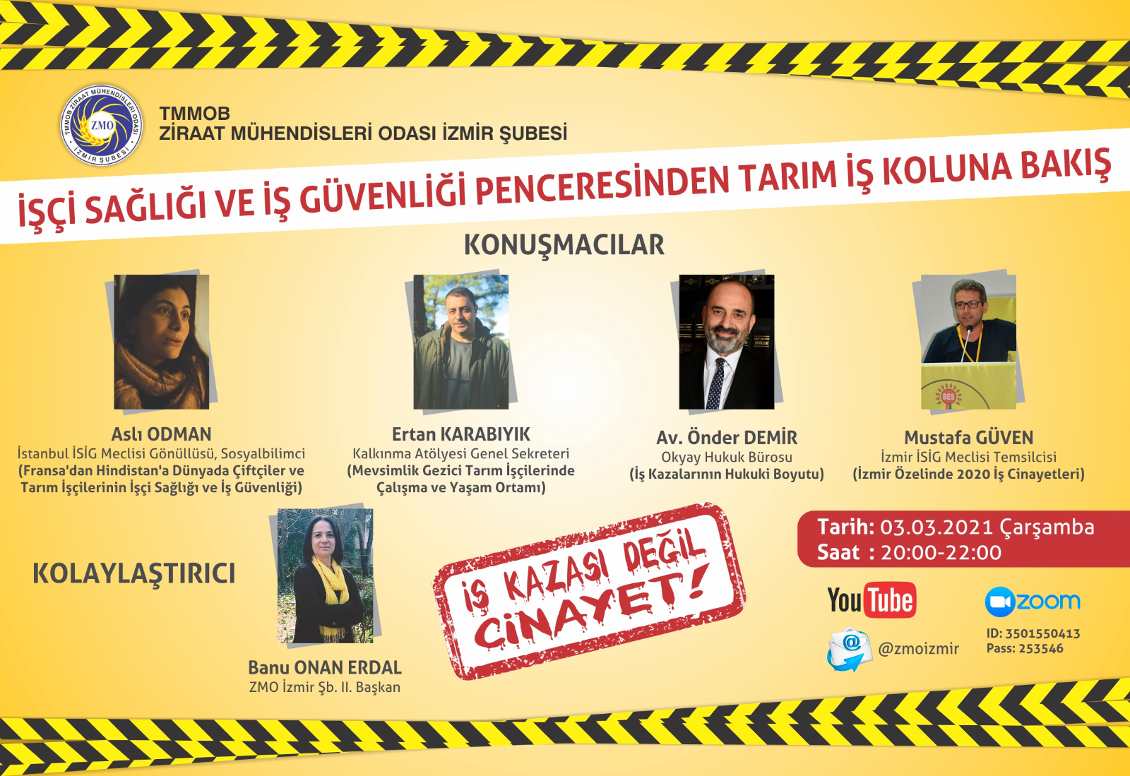 İŞÇİ SAĞLIĞI VE İŞ GÜVENLİĞİ PENCERESİNDEN TARIM İŞ KOLUNA BAKIŞ