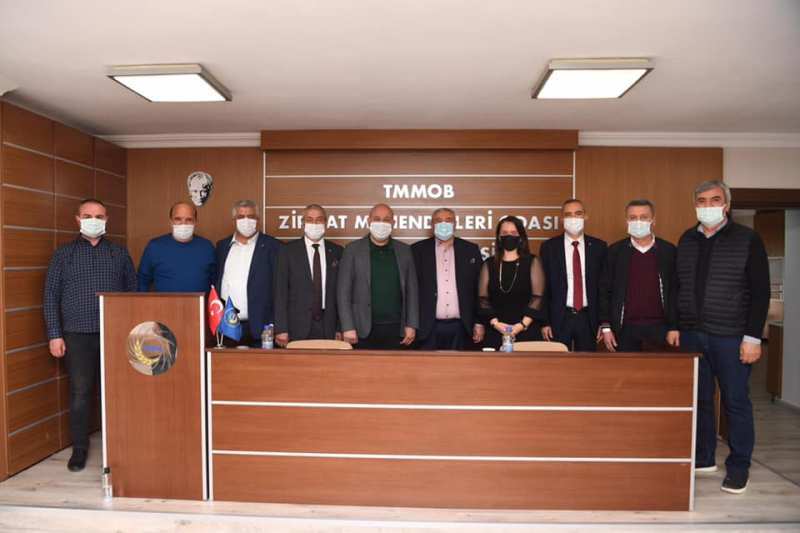 ATSO BAŞKANININ ŞUBEMİZİ ZİYARETİ