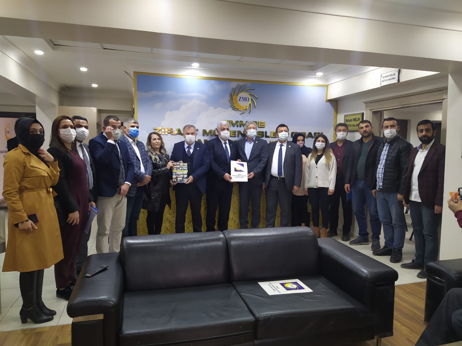 CHP HEYETİNİN ZMO ŞANLIURFA ŞUBEMİZİ ZİYARETİ