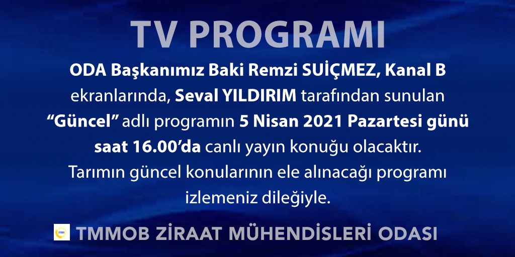 KANAL B- "GÜNCEL" PROGRAMI