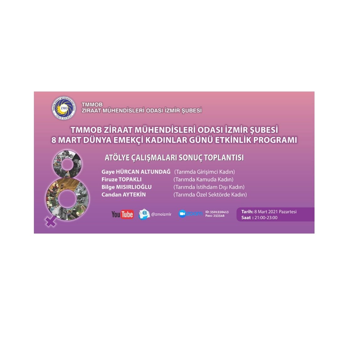 8 MART DÜNYA EMEKÇİ KADINLAR GÜNÜ ETKİNLİKLERİ