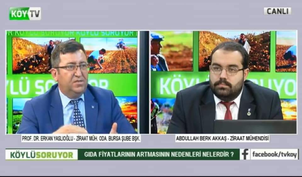 ŞUBE BAŞKANIMIZ KÖY TV "KÖYLÜ SORUYOR" PROGRAMINA KATILDI